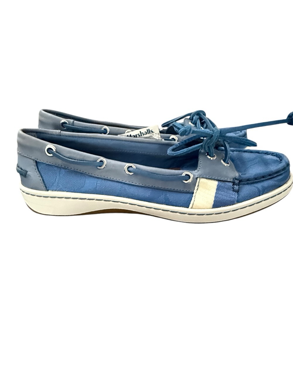 Coach Rainey Top Sider Signature Slip on Canvas Shoes, Size 8. - Picture 2 of 12